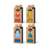 The Wild Four – Toddler Sock 4-Pack
