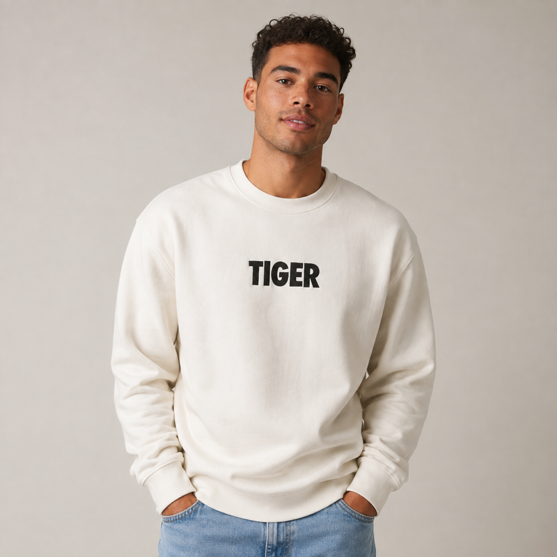 Tiger Jumper Oat