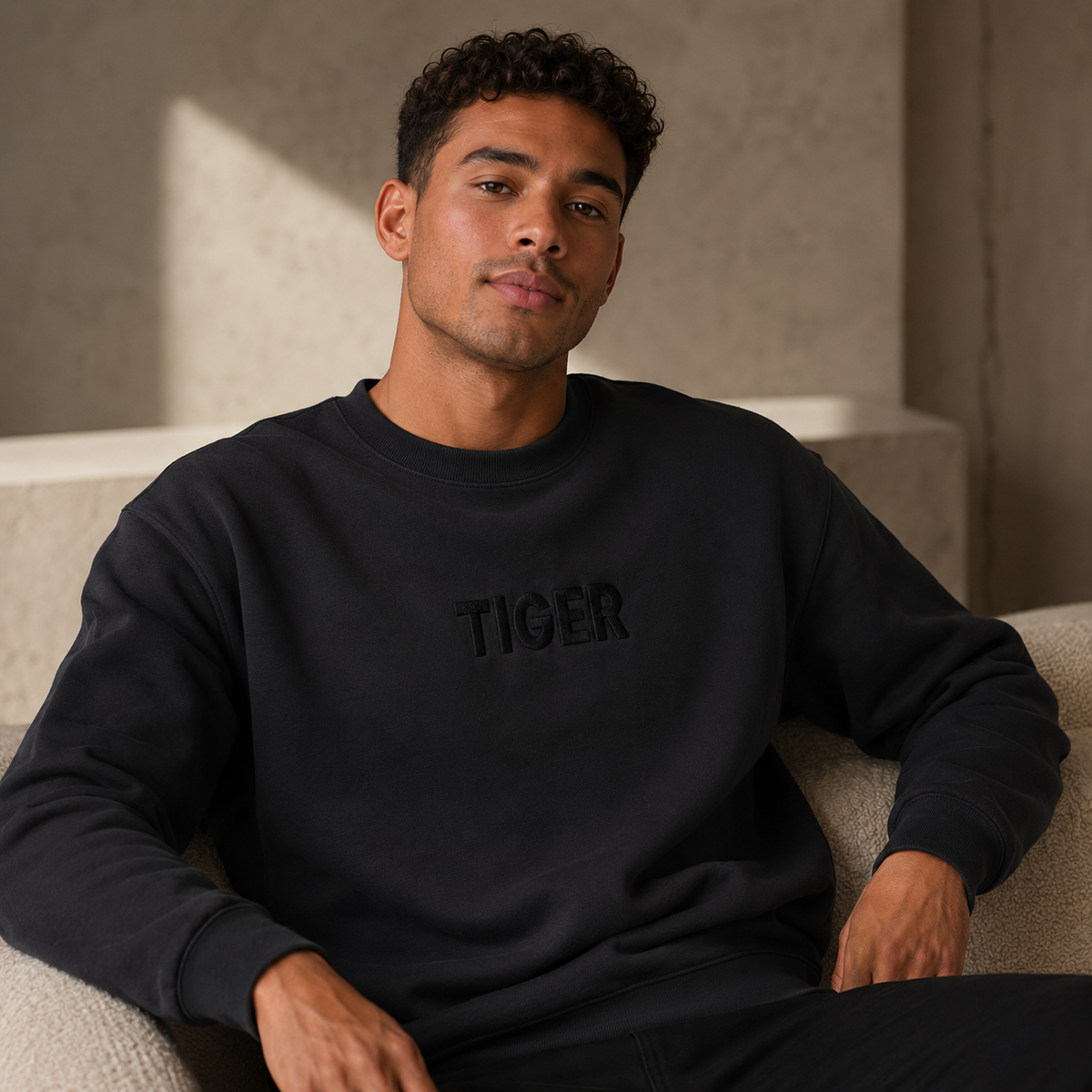 Tiger Jumper Black