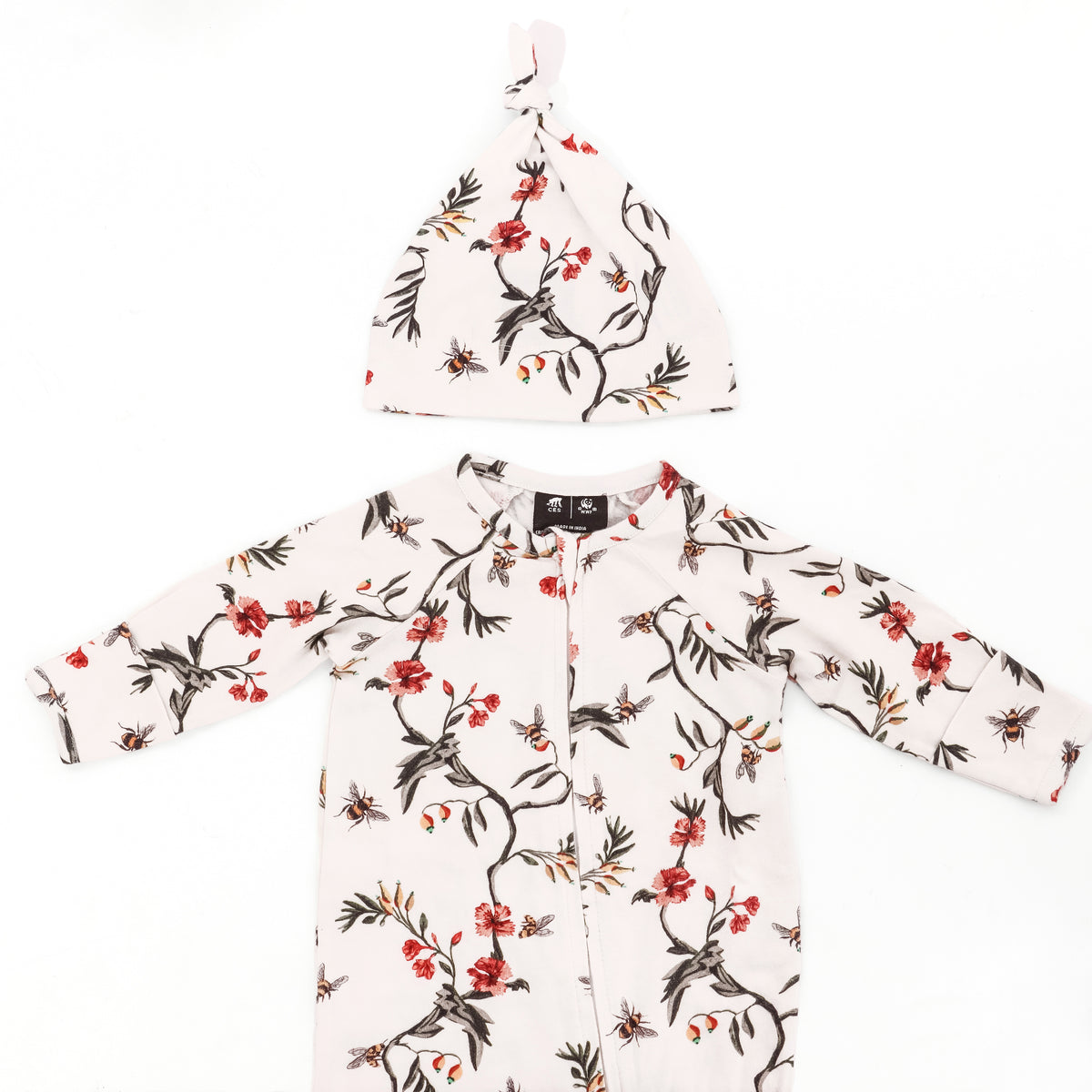 Bee Romper + Hat