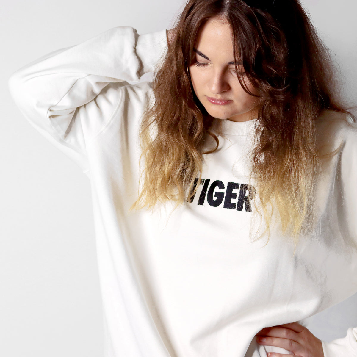 Tiger Jumper Oat