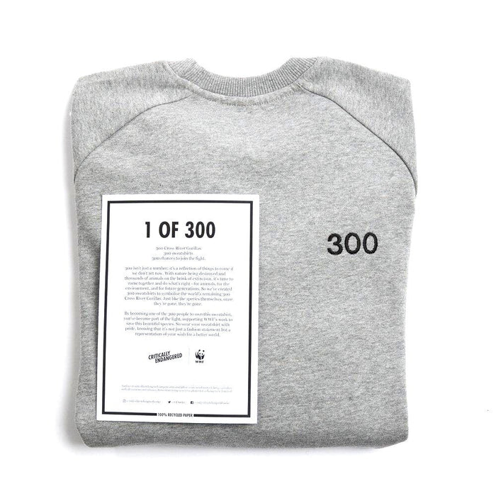 Small Ltd edition Gorilla Sweatshirt - criticallyendangered