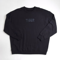 Tiger Sweater Black - criticallyendangered