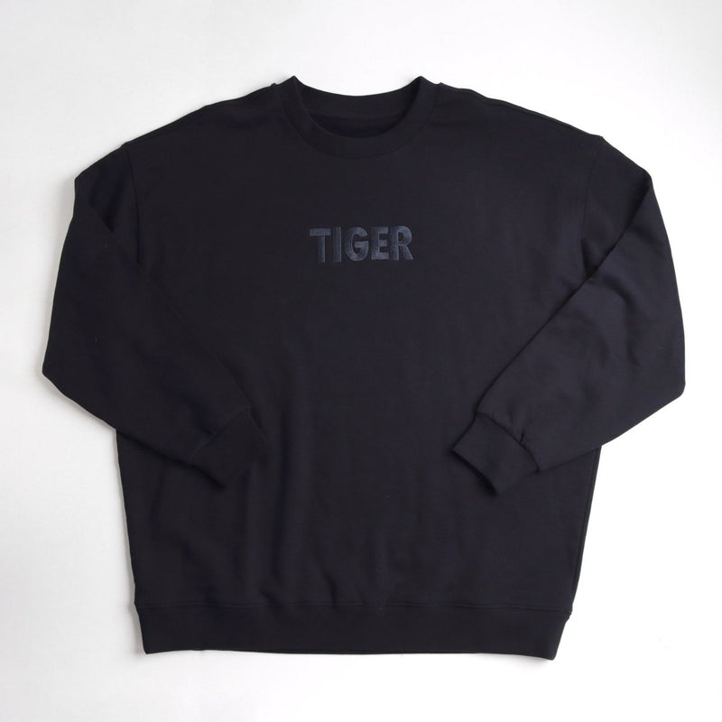 Tiger Sweater Black - criticallyendangered